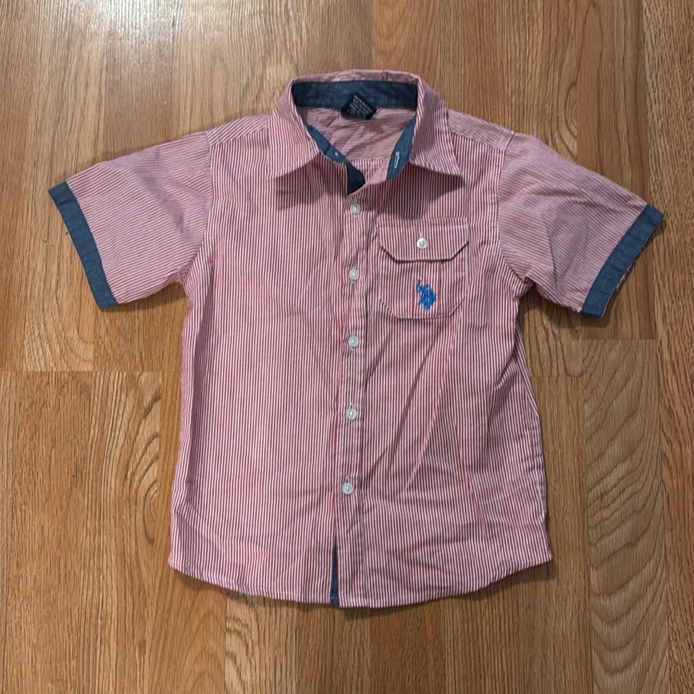 Boys button up shirt
